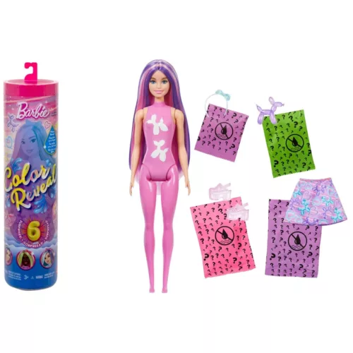 Barbie: Color reveal baba lufikutya meglepetés sorozat - Mattel