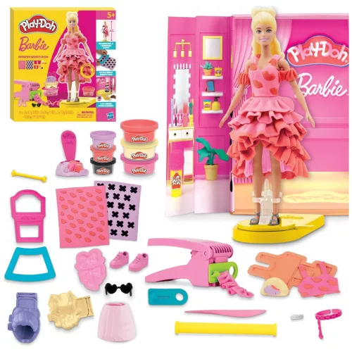 Play-Doh Barbie divatbemutató gyurma szett - Hasbro