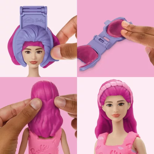 Play-Doh: Barbie szívek és hajkorona gyurma szett babával - Hasbro