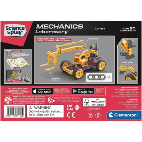 Science & Play: Emelőgép építőkészlet - Clementoni