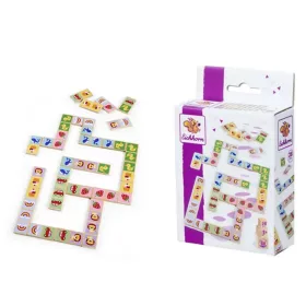   Eichhorn Fa Dominó színes, gyerekes motívumokkal - Simba Toys