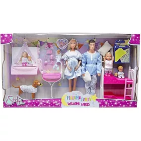 Steffi Love  Pizsama Party család játékszett - Simba Toys
