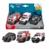 Mikro mentő járművek többféle változatban 164 - Dickie Toys