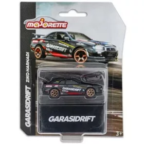 Majorette  Nissan Skyline R34 GarasiDrift Ziko Harnadi 164 méretarányú kisautó - Simba Toys