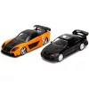 Halálos Iramban Legacy Series Han’s Mazda RX-7 & Heist Honda Civic fém autómodell szett 1/32 - Jada