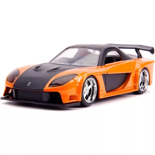 Halálos Iramban Legacy Series Han’s Mazda RX-7 & Heist Honda Civic fém autómodell szett 1/32 - Jada