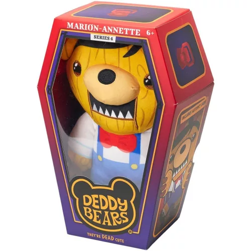 Deddy Bear Hank plüss koporsóban, 4. sorozat, 30 cm-es - Marion-Annette