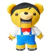 Deddy Bear Hank plüss koporsóban, 4. sorozat, 30 cm-es - Marion-Annette