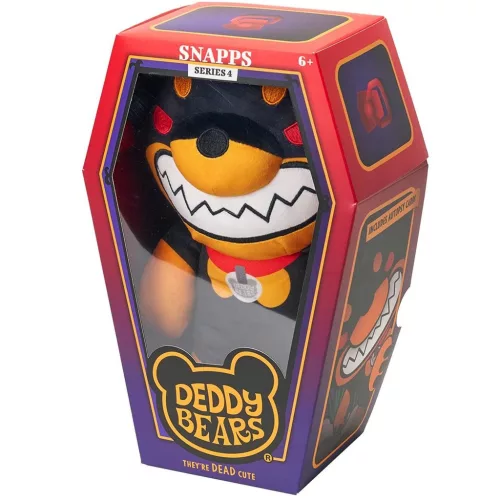 Deddy Bear Hank plüss koporsóban, 4. sorozat, 30 cm-es - Snappers
