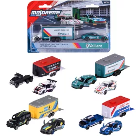  Majorette Racing Deluxe kisautó utánfutóval többféle változatban 1db - Simba Toys