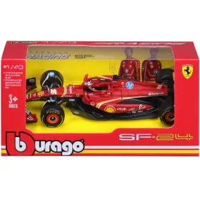 Bburago Ferrari SF24 F1 versenyautó fém autómodell 143