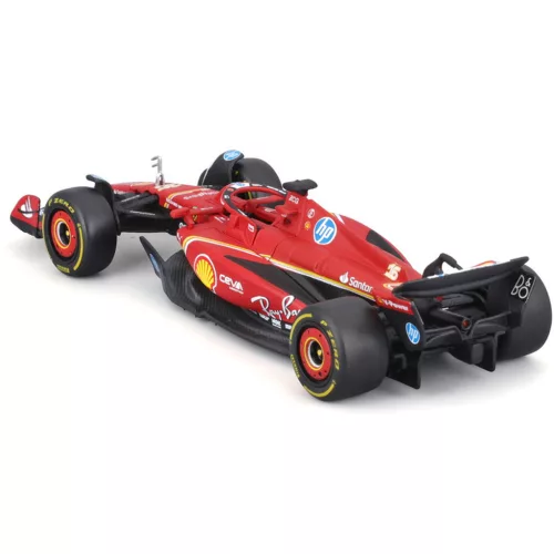 Bburago Ferrari SF24 F1 versenyautó fém autómodell 143