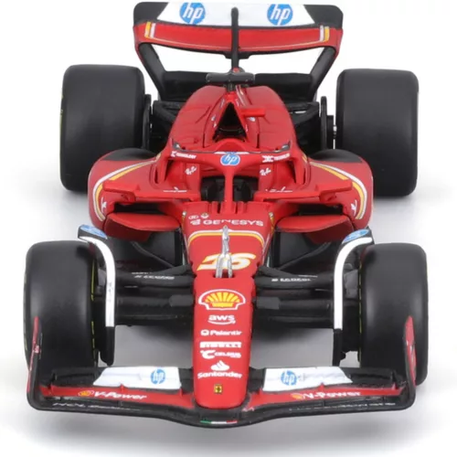 Bburago Ferrari SF24 F1 versenyautó fém autómodell 143