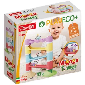   Quercetti Migoga Tower Eco 17 db-os golyópálya játékszett