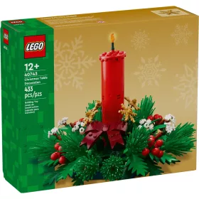 LEGO Karácsonyi asztali dekoráció 40743