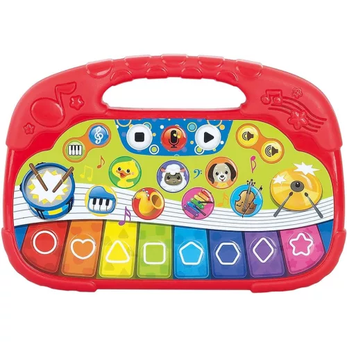 Playgo Vidám állati zenekar bébi zongora
