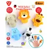 Playgo: Szafari állatok 5db-os ujjbáb szett