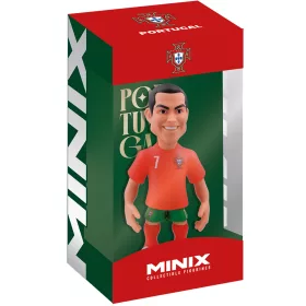   Minix Portugália - Cristiano Ronaldo focista akciófigura 12cm