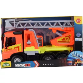 LENA Worxx Volvo FMX létrás tűzoltóautó dobozos 48cm