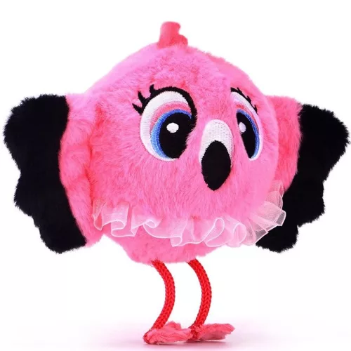 Bouncibles Pattogó plüss labda - Mimi a rózsaszín flamingó