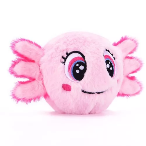 Bouncibles Pattogó plüss labda - Bubbles a rózsaszín axolotl