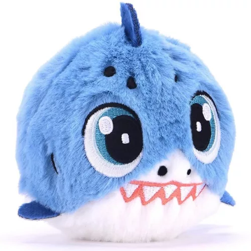 Bouncibles Pattogó plüss labda - Chompy a kék cápa