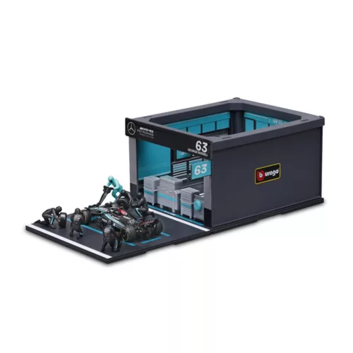 Bburago F1 versenyautó 143 - MB AMG W15 E Performance boxutca