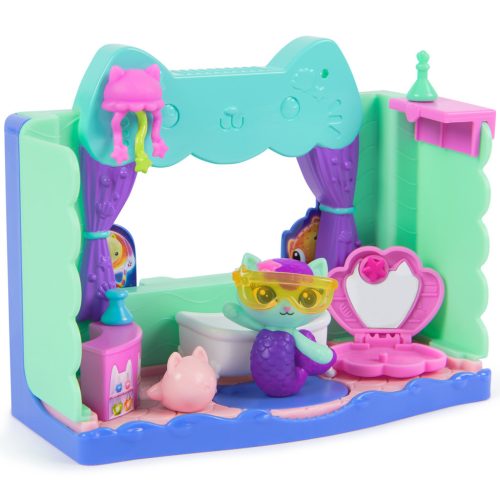 Gabi babaháza mozi Szirénke fürdőszobája játékszett - Spin Master