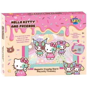 Luna Hello Kitty letörölhető mágneses rajztábla 38283cm