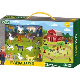 Luna Jasper Land Farm állatos játékszett 34db-os