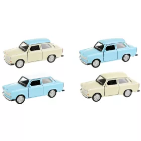   Welly Trabant 601 fém kisautó modell többféle változatban 11cm