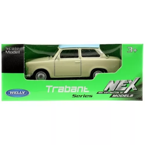Welly Trabant fém kisautó modell többféle változatban 1/64