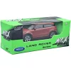 Welly Land Rover Evoque bordó fém kisautó modell 1/64