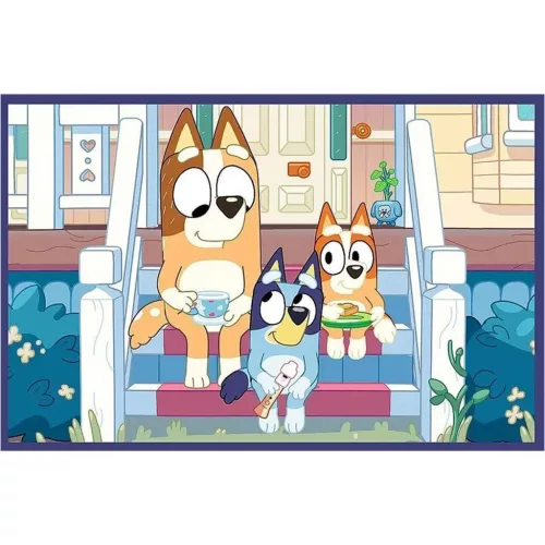 Bluey 2x24db-os puzzle - Trefl