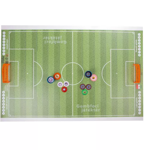 Gombfoci pálya szett 9055 cm tárolóval és csapatokkal