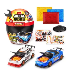   Metal Machines Speed Heroes meglepetés játékszett bukósisakban