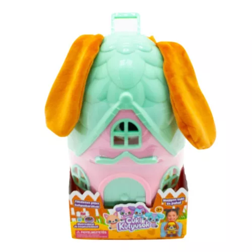 Cuki kutyusok házikóban több változatban 1db