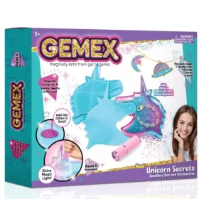   Gemex Gélből drágakő unikornis fej ékszerkészítő szett