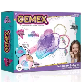 Gemex Gélből drágakő jégkrém ékszerkészítő szett