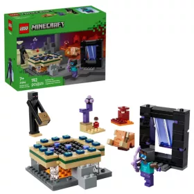 LEGO Minecraft Utazás az Alvilág kapujához és a Végportálhoz 21584