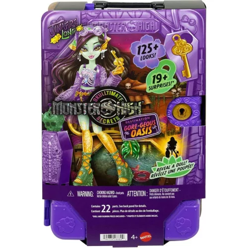 Monster High Szörnyen Jóbarátok titkai Rémes utazás Jinafire Long baba - Mattel