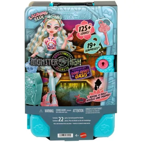 Monster High Szörnyen Jóbarátok titkai Rémes utazás Lagoona Blue baba - Mattel