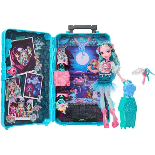 Monster High Szörnyen Jóbarátok titkai Rémes utazás Lagoona Blue baba - Mattel