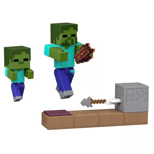 Minecraft Zombie Arrow Trap akciófigura - Mattel