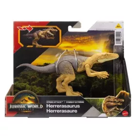   Jurassic World Újjászületés Strike Attack Herrerasaurus támadó dinoszaurusz figura - Mattel