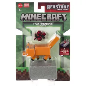   Minecraft Róka karakter játékfigura kiegészítőkkel - Mattel