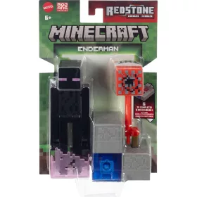   Minecraft Enderman karakter játékfigura kiegészítőkkel - Mattel