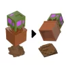 Minecraft Reveal minifigura tárolóban - Tölgyfa - Mattel