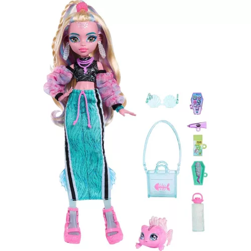 Monster High Lagoona Blue baba kiegészítőkkel - Mattel
