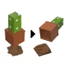 Minecraft Reveal minifigura tárolóban - Kaktusz - Mattel